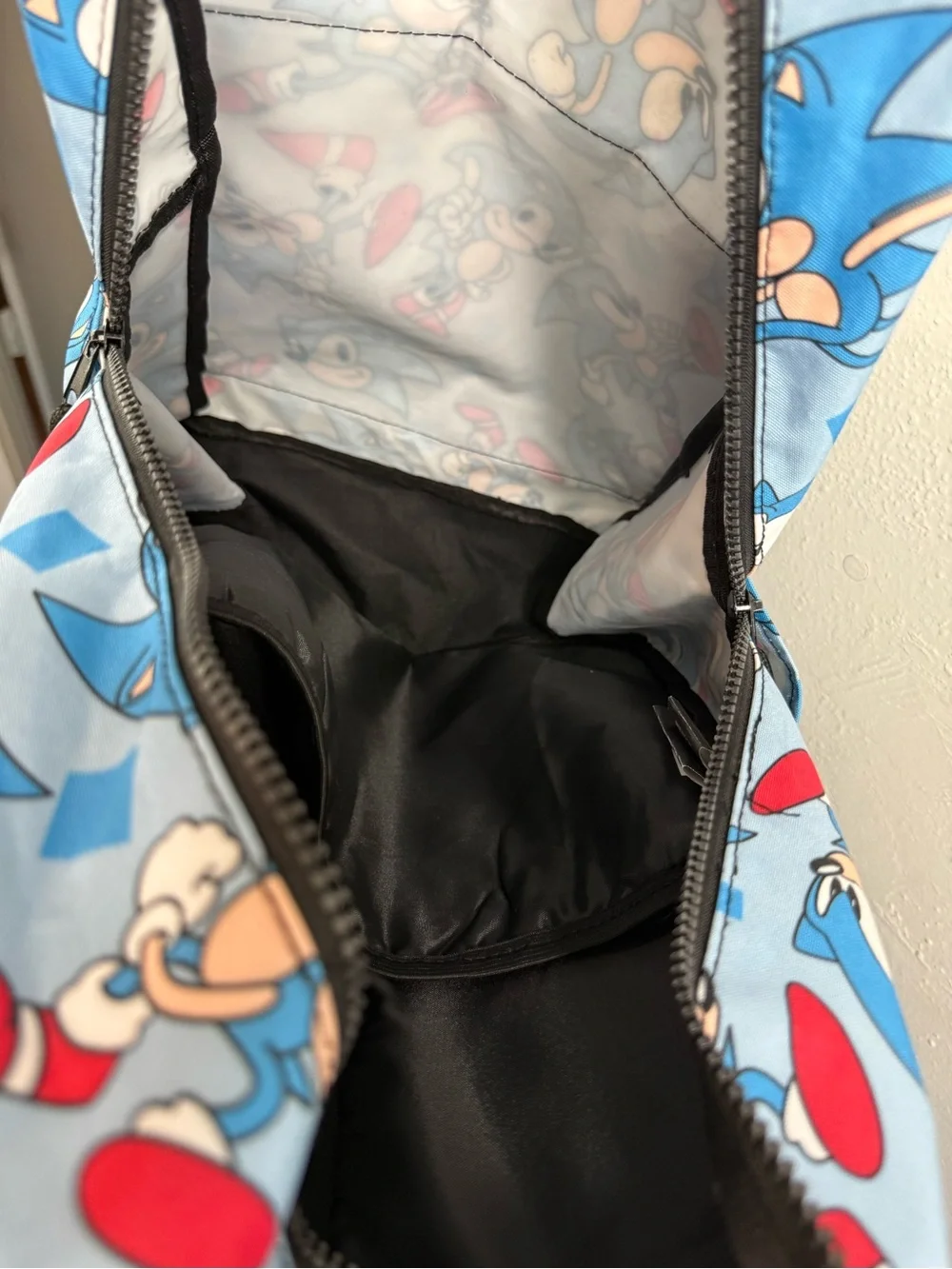 Kids' Blue sonic Backpack and Lunch Bag Set